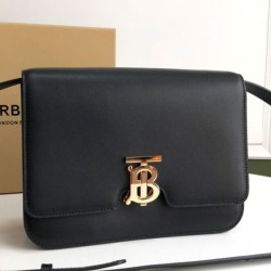 Replica Burberry Medium TB Crossbody Bag Black Clone Cheap