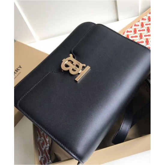Replica Burberry Medium TB Crossbody Bag Black Clone Cheap
