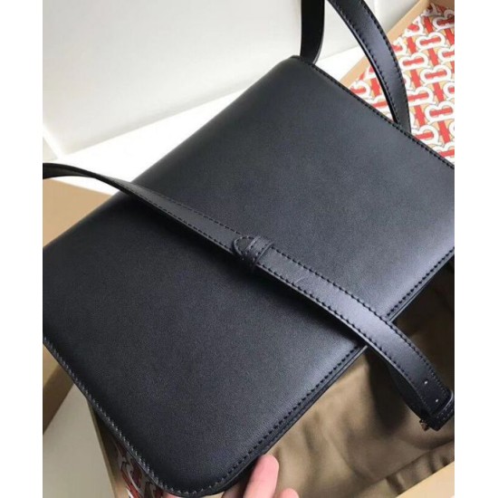 Replica Burberry Medium TB Crossbody Bag Black Clone Cheap