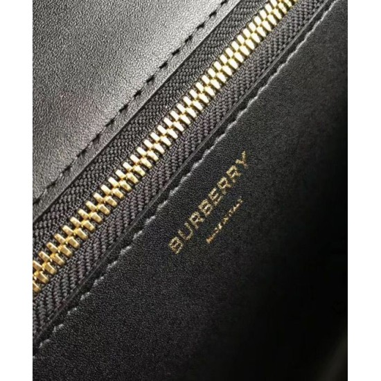 Replica Burberry Medium TB Crossbody Bag Black Clone Cheap