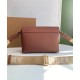 Replica Burberry Vintage Check Note Crossbody Bag Coffee Clone Cheap