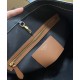 Replica Burberry Checked Tote Bag Dark Coffee Clone Cheap