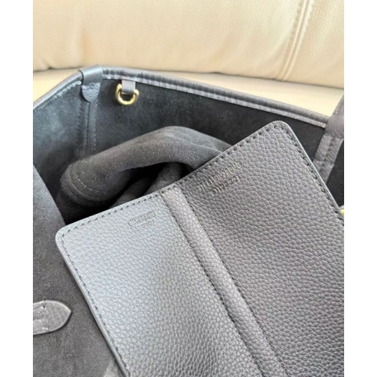 Replica Burberry Highlands Medium Tote Bag Black Clone Cheap