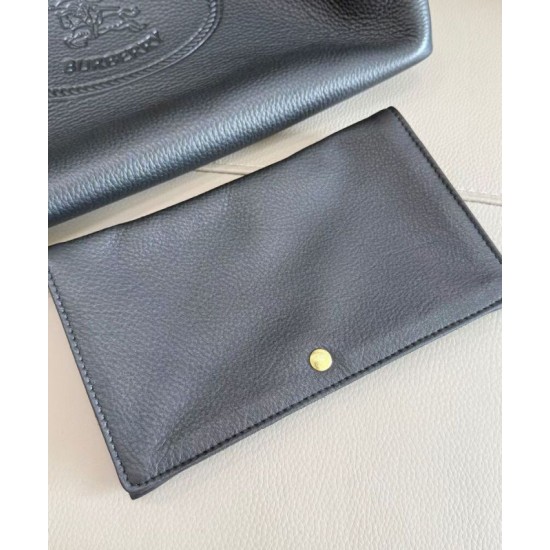Replica Burberry Highlands Medium Tote Bag Black Clone Cheap