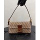 Replica Fendi Medium Baguette 1997 Bag Beige Split Leather Fake