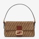Replica Fendi Medium Baguette 1997 Bag Beige Split Leather Fake