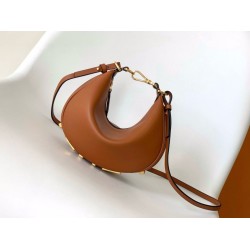 Replica Fendi Fendigraphy Mini Bag Brown Fake
