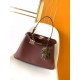 Replica Fendi Peekaboo Soft Large Bag Dark Brown Fake
