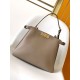Replica Fendi Peekaboo Soft Medium Bag Dove Gray Replica Fendi Peekaboo Soft Medium Bag Dove Gray Fake