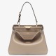 Replica Fendi Peekaboo Soft Medium Bag Dove Gray Replica Fendi Peekaboo Soft Medium Bag Dove Gray Fake