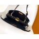 Replica Fendi Peekaboo Soft Medium Bag Black Fake