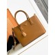 Replica Prada Galleria Large Bag Saffiano Brown Fake