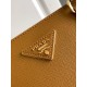 Replica Prada Galleria Large Bag Saffiano Brown Fake