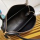 Replica Prada Shoulder Bag with Triangle Logo Black Fake