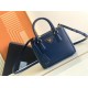 Replica Prada Mini/Medium Galleria Saffiano Bag Blue