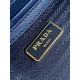 Replica Prada Mini/Medium Galleria Saffiano Bag Blue
