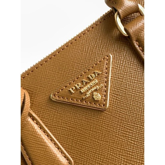 Replica Prada Mini/Medium Galleria Bag Saffiano Brown