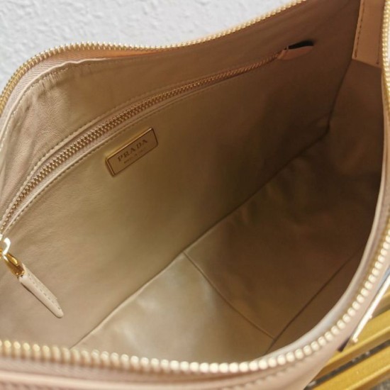 Replica Prada Aimee Large Shoulder Bag Travertine Fake Replica Prada Aimee Large Shoulder Bag Travertine Fake