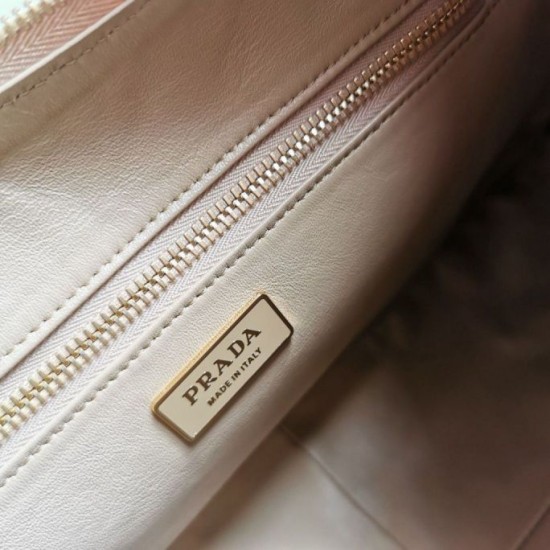 Replica Prada Aimee Large Shoulder Bag Travertine Fake Replica Prada Aimee Large Shoulder Bag Travertine Fake
