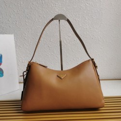 Replica Prada Aimee Large Shoulder Bag Brown Fake Replica Prada Aimee Large Shoulder Bag Brown Fake