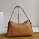 Replica Prada Aimee Large Shoulder Bag Brown Fake