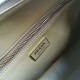 Replica Prada Aimee Large Shoulder Bag Brown Fake