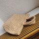 Replica Prada Large Crochet Tote Bag Raffia-effect Yarn Beige Fake Replica Prada Large Crochet Tote Bag Raffia-effect Yarn Beige Fake