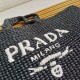 Replica Prada Large Crochet Tote Bag Raffia-effect Yarn Black Fake Replica Prada Large Crochet Tote Bag Raffia-effect Yarn Black Fake