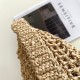 Replica Prada Small Tote Bag Woven Raffia Beige Fake