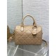Replica Dior Groove 25 Bag in Biscuit Macrocannage Calfskin Fake