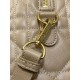 Replica Dior Groove 25 Bag in Biscuit Macrocannage Calfskin Fake