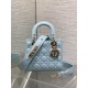 Replica Dior Small Lady Dior My ABCDior Bag Blue Fake