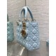 Replica Dior Small Lady Dior My ABCDior Bag Blue Fake