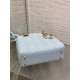 Replica Dior Small Lady Dior My ABCDior Bag Blue Fake