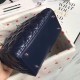 Replica Dior Medium Lady Dior Bag Cannage Blue Fake