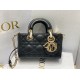 Replica Dior Lady D-Joy Micro Bag Cannage Black Fake