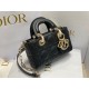 Replica Dior Lady D-Joy Micro Bag Cannage Black Fake