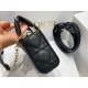 Replica Dior Lady D-Joy Micro Bag Cannage Black Fake
