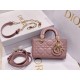 Replica Dior Lady D-Joy Micro Bag Cannage Pink Fake