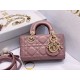 Replica Dior Lady D-Joy Micro Bag Cannage Pink Fake