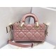 Replica Dior Lady D-Joy Micro Bag Cannage Pink Fake