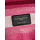 Replica Dior Medium Lady D-Lite Bag Toile de Jouy Reverse Embroidery Pink Fake Replica Dior Medium Lady D-Lite Bag Toile de Jouy Reverse Embroidery Pink Fake