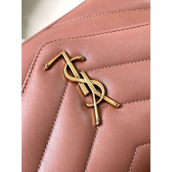 Replica YSL Saint Laurent LouLou Small Bag Hortensia Matelasse Fake Replica YSL Saint Laurent LouLou Small Bag Hortensia Matelasse Fake
