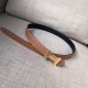 Replica Hermes Mini Constance 24mm Reversible Belt Black/Gold