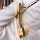 Replica Hermes Mini Constance 24mm Reversible Belt Black/Gold