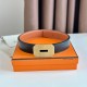 Replica Hermes Neo Reversible Belt 32MM Brown/Black Clemence