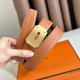 Replica Hermes Neo Reversible Belt 32MM Brown/Black Clemence