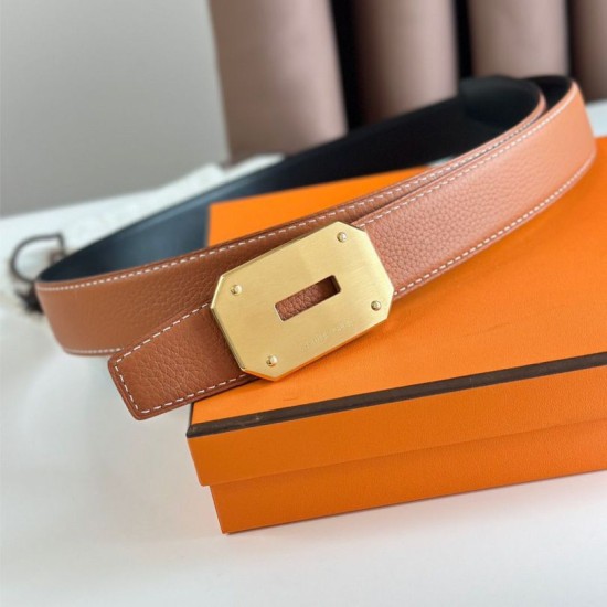 Replica Hermes Neo Reversible Belt 32MM Brown/Black Clemence