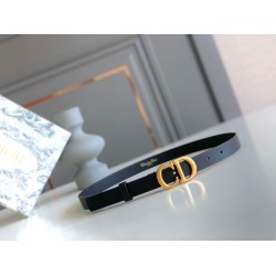Replica Dior Saddle 20MM Belt Black Fake
