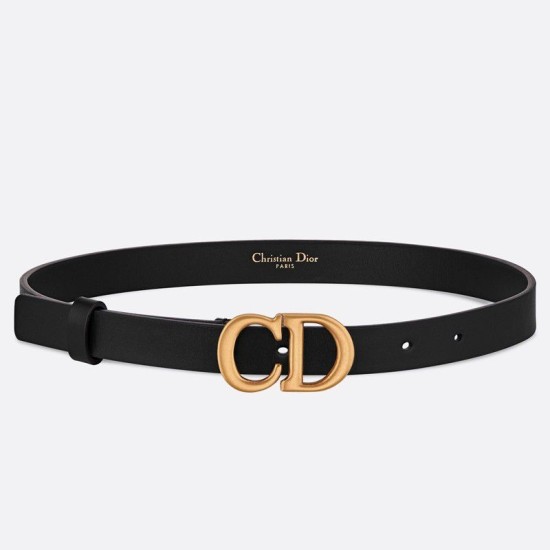 Replica Dior Saddle 20MM Belt Black Fake